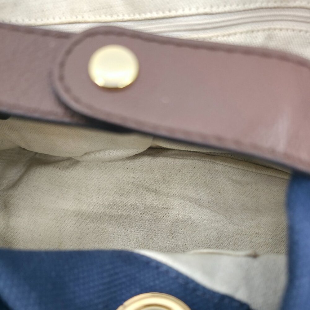 ⚓ Michael Kors Marina Navy Canvas & Braided Rope ⚓ - Picture 7 of 15